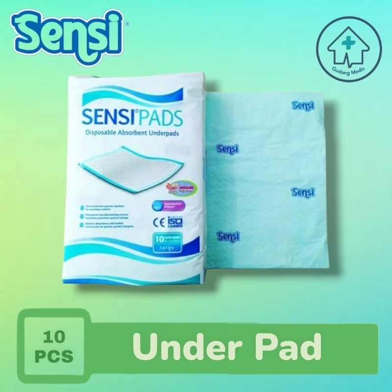 Sensi Underpad   Perlak Anti Bocor Sensi  Perlak Dewasa Sekali Pakai Sensi