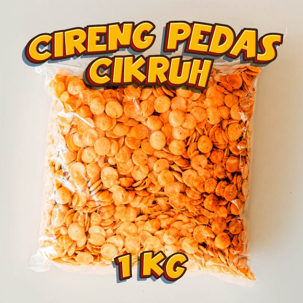 

KERIPIK CIRENG PEDAS MANDALI 1KG CIKRUH NAGIH