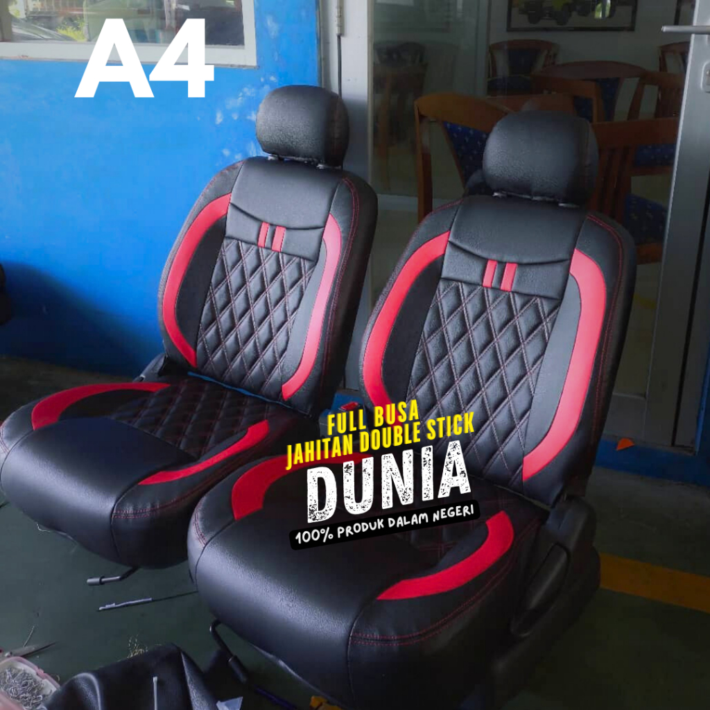 SARUNG JOK MOBIL BRIO 2 BARIS BAHAN ZEUS LEGENDARY PREMIUM