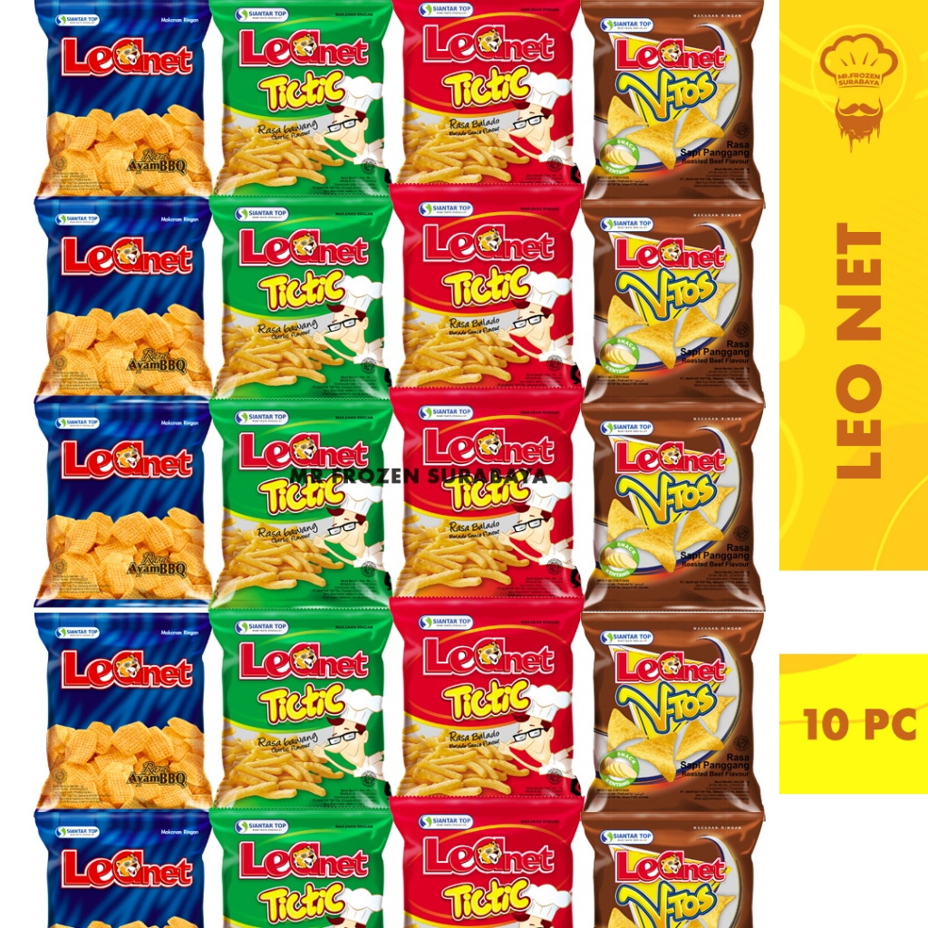 

Leo Net - Vtoz Tic Tic Keripik Kentang Isi 10pc