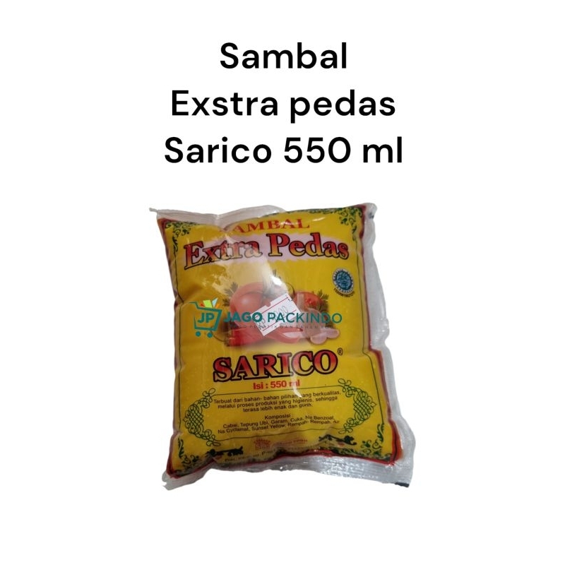 

SAMBAL EXSTRA PEDAS SARICO 550ML
