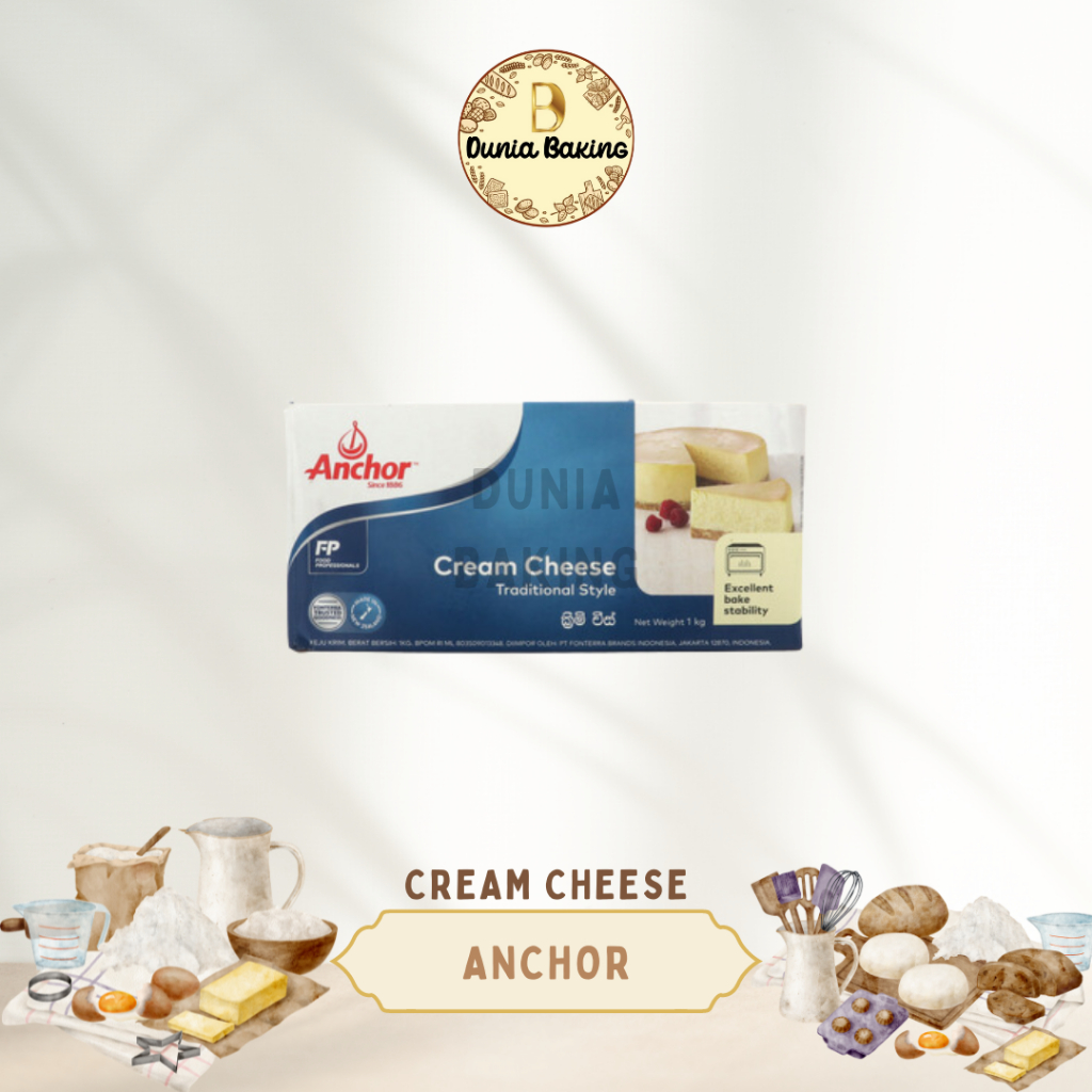 

Anchor Cream Cheese | Cream cheese anchor 1kg - INSTANT SAJA