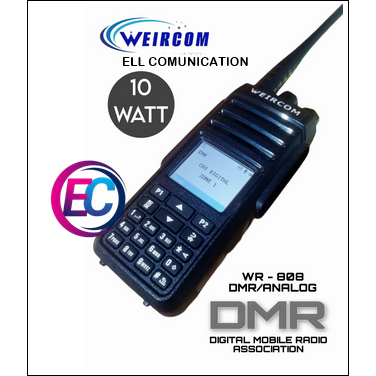 JUAL HT WEIRCOM WR808 DMR DIGITAL ANALOG HT DMR WEIRCOM WR 808 ORIGINAL RESMI
