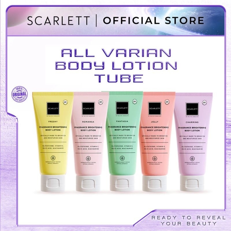 Scarlett Body Lotion Tube