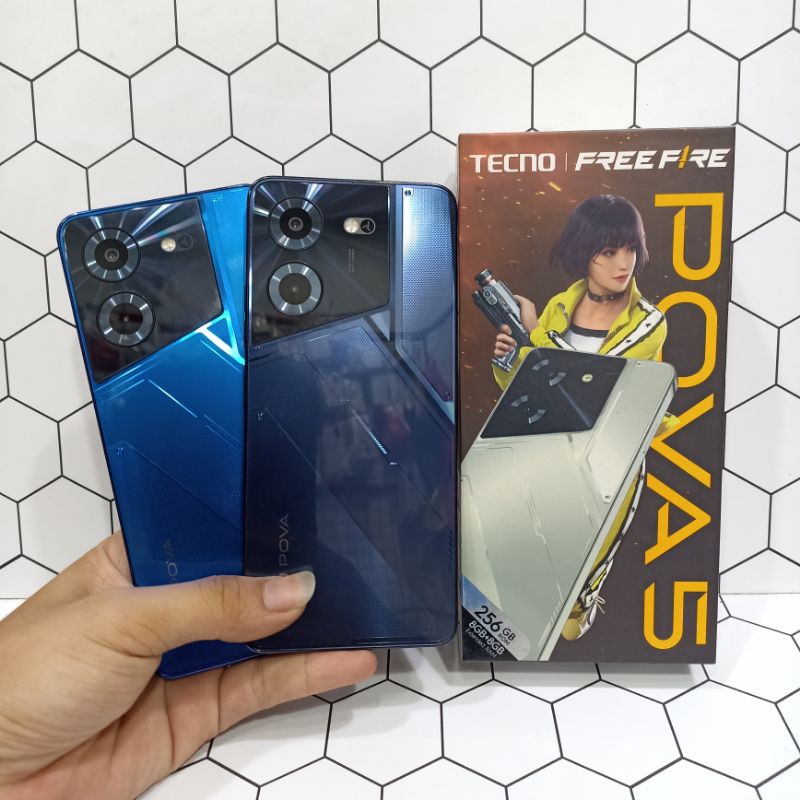 Tecno Pova 5 RAM 8/256 Hp Second Bekas Fullset