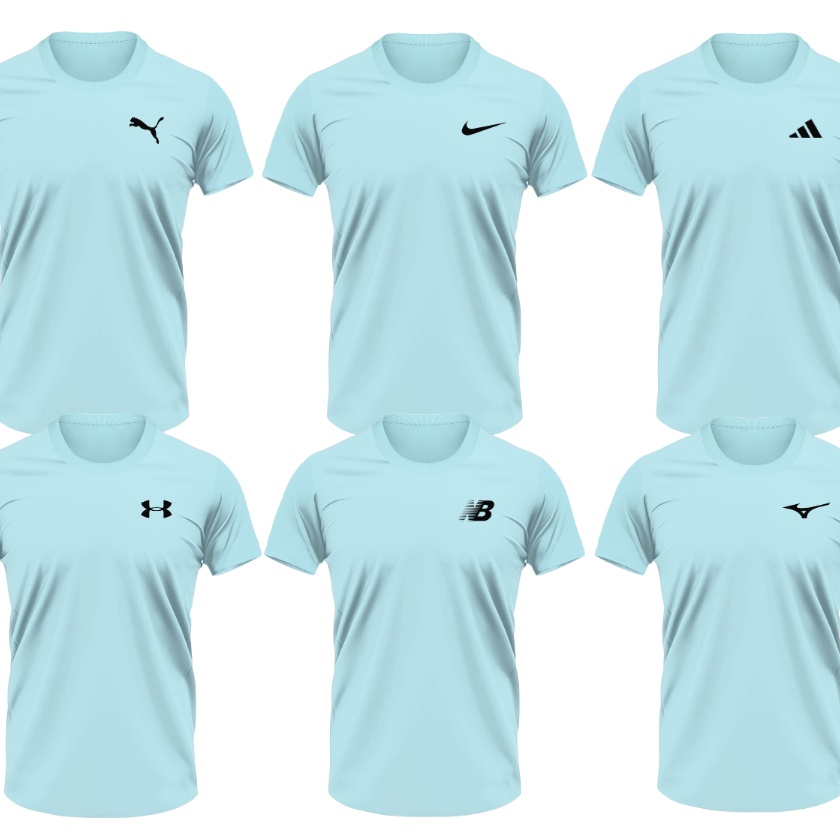 KI3 Kaos polos Olahraga Running pria dan wanita  baju trang pria jersey olahraga baju voli baju gym