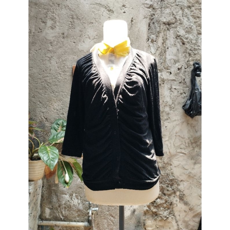 Outer cewe luaran perempuan cardigan wanita cardi preloved QQ 270 fashion wanita atasan cewe baju lu
