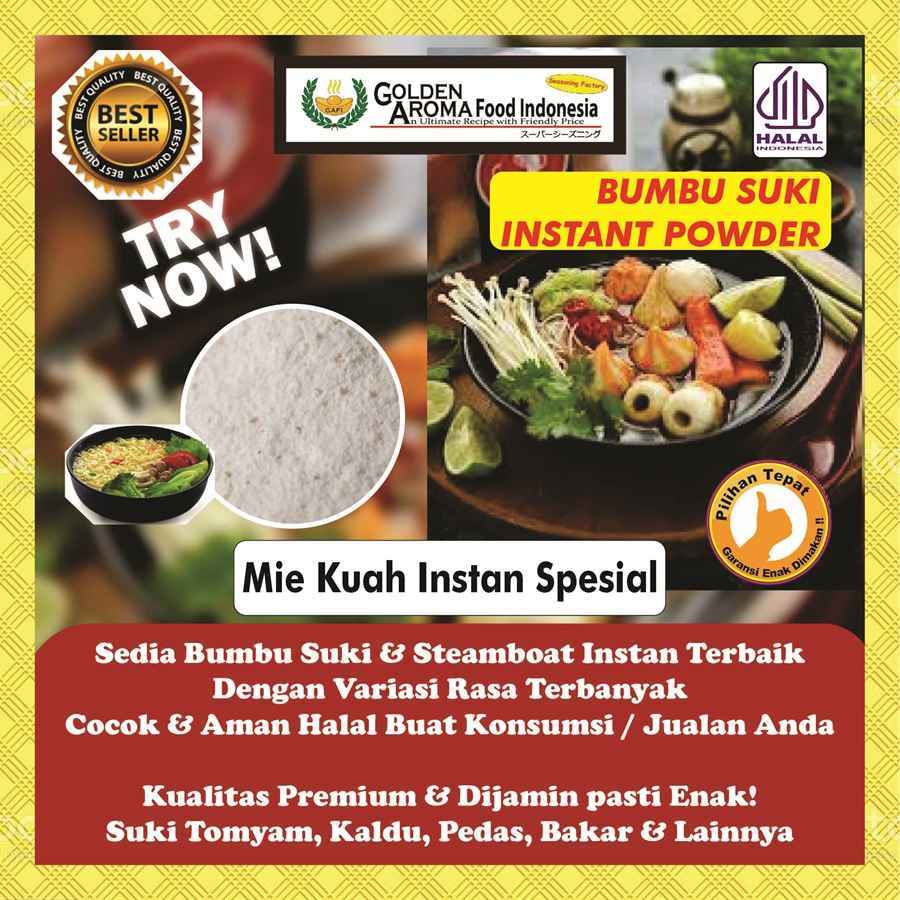 

Bumbu Mie Kuah Instan Spesial Kiloan Enak 1Kg Instant Noodle Soup Seasoning Gafi Indomie Ayam