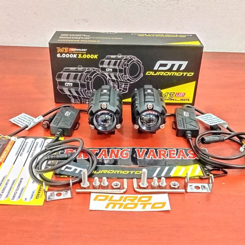 DUROMOTO M3 LAMPU LED TEMBAK MOTOR MOBIL 1 MATA
