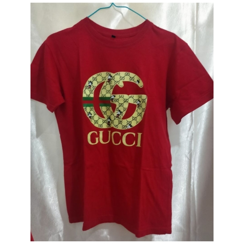 Preloved kaos Mickey Gucci 001