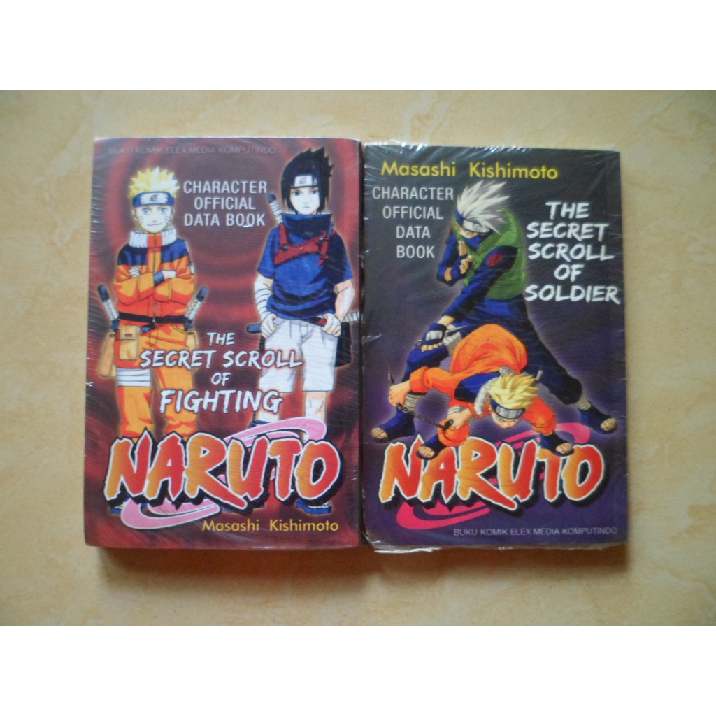 Komik Naruto The Secret Scroll of Soldier and Fighting Segel Baru