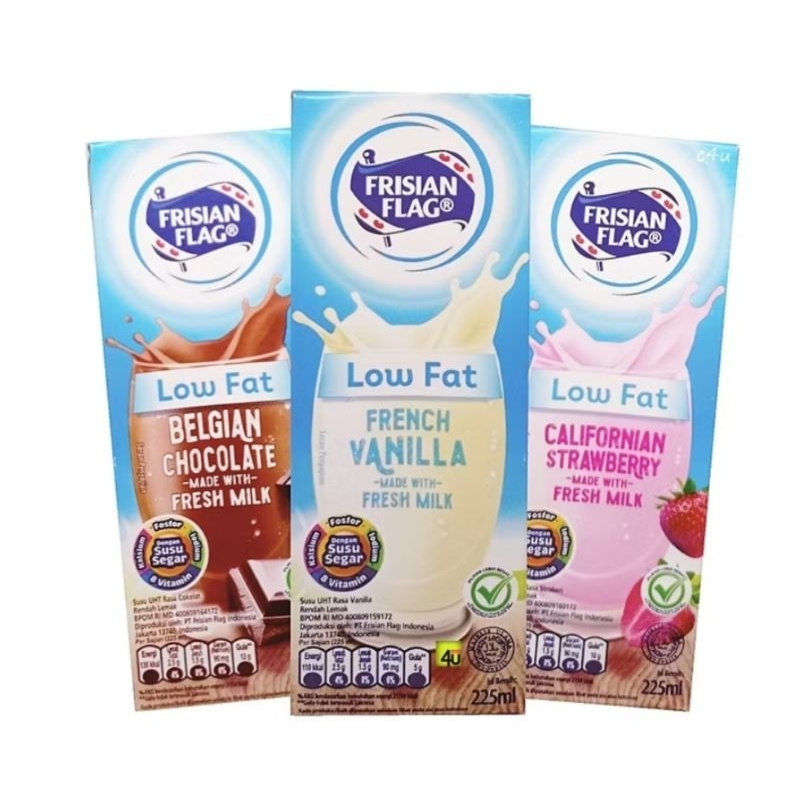 

Frisian Flag Low Fat uht 225ml X (3PCS)