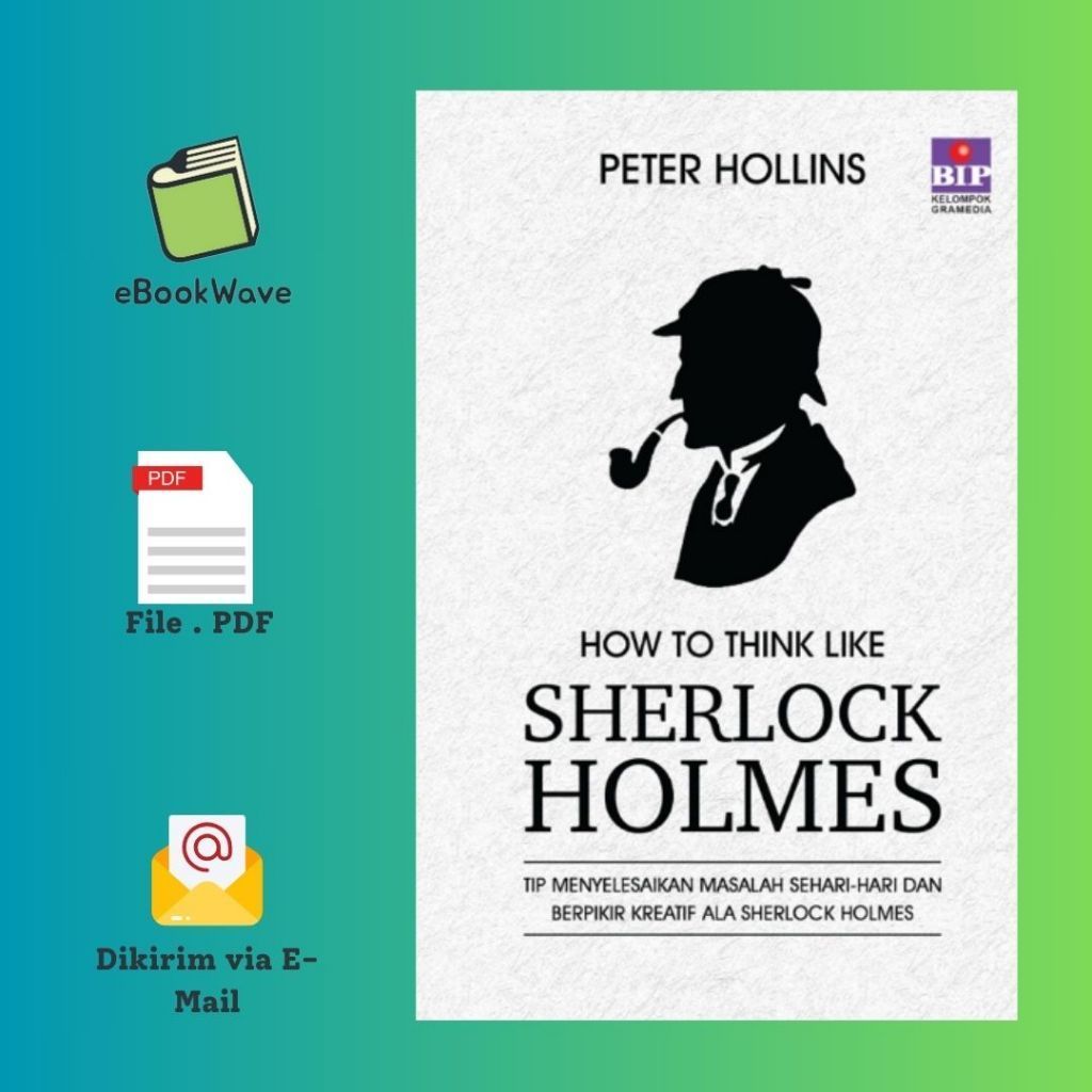 

How to Think Like Sherlock Holmes Book BEST SELLER (Bahasa Indonesia)