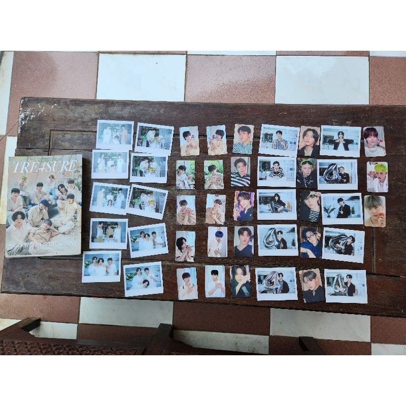 PHOTOCARD TREASURE MAGAZINE SHARING 2024