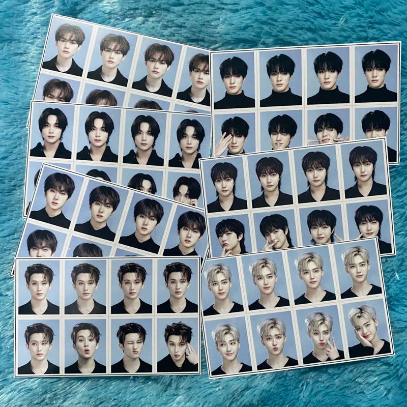 PAS PHOTO NCT DREAM 3x4 JENO JAEMIN HAECHAN MARK RENJUN CHENLE JISUNG