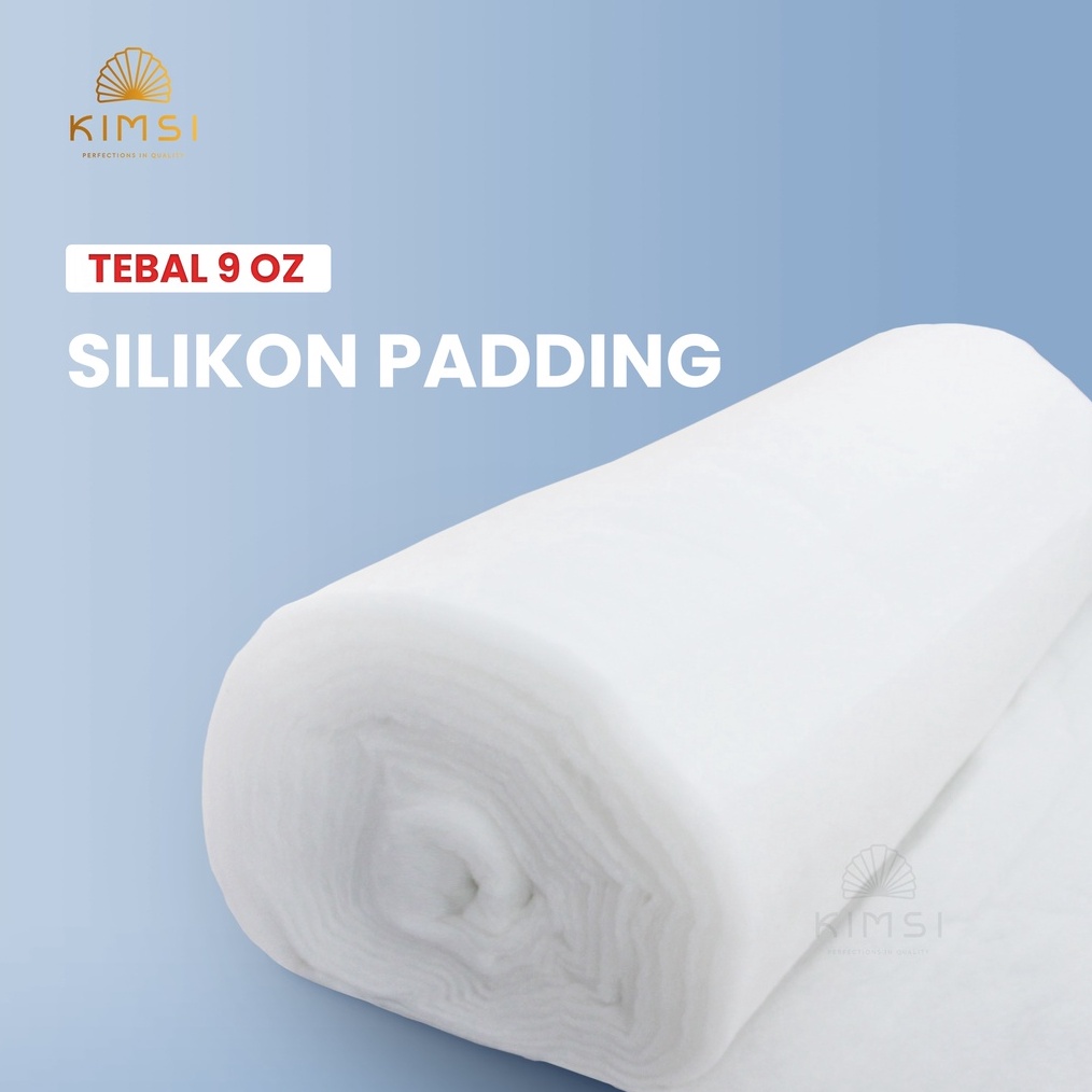 Diskon 5 Produk Silikon dacron padding lembaran tebal 9Oz meteran lebar 24 meter A89