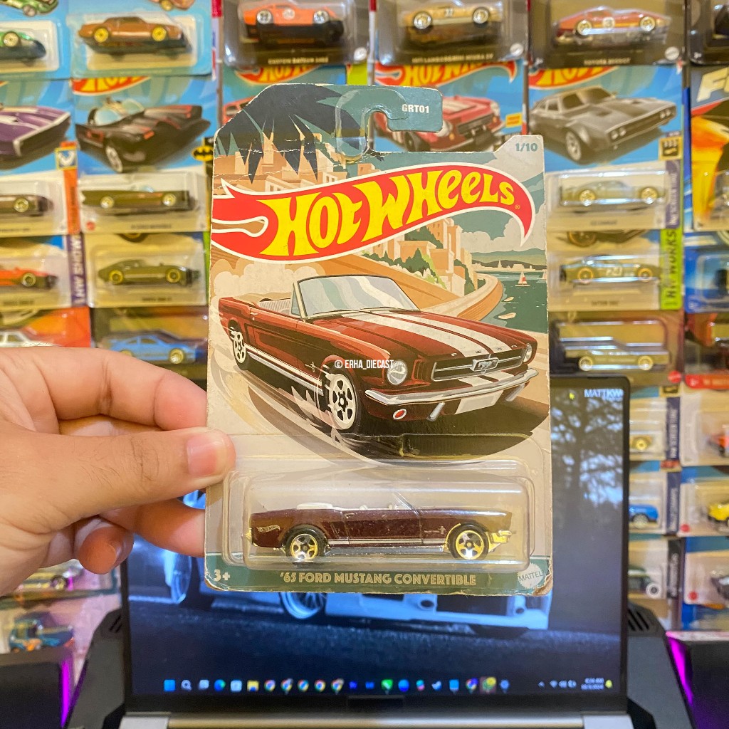 Hot Wheels | 65 Ford Mustang Convertible | Reguler Card SNI