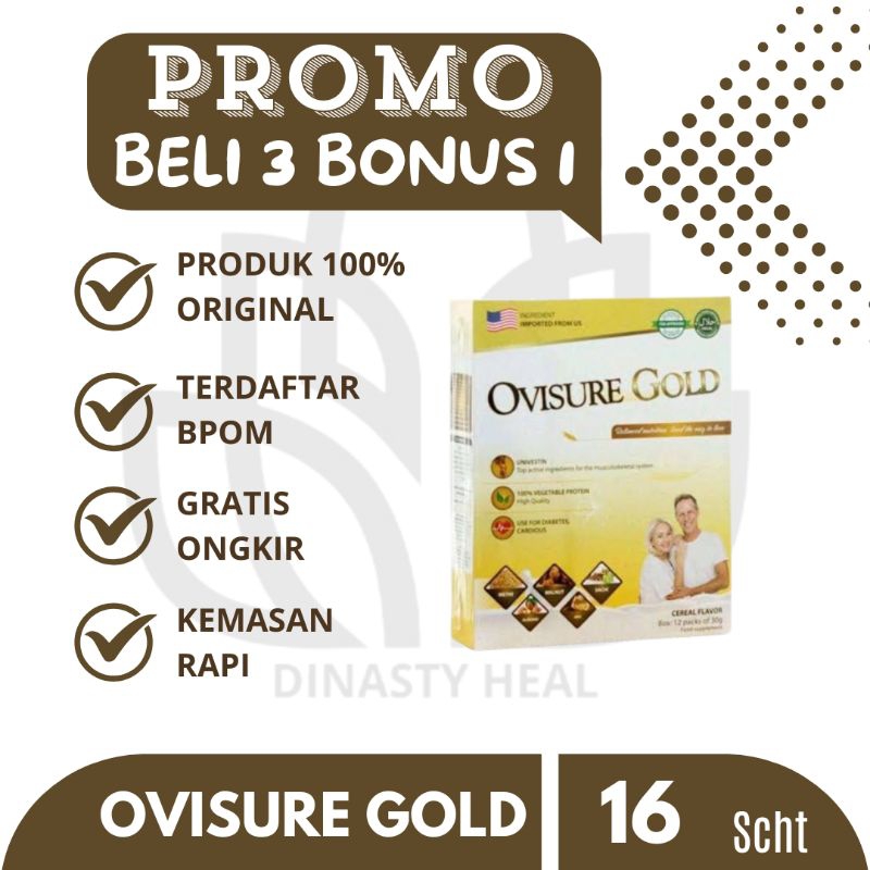 

OVISURE GOLD MILK SUSU VITAMIN TULANG DAN SENDI NYERI OTOT KERAM KEBAS