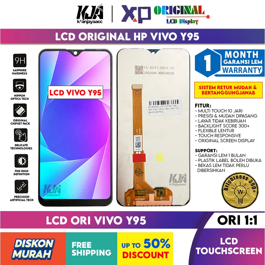 ❤️ LCD Original ❤️ Vivo Y95 / 1807 LCD Touchscreen Hp ORI