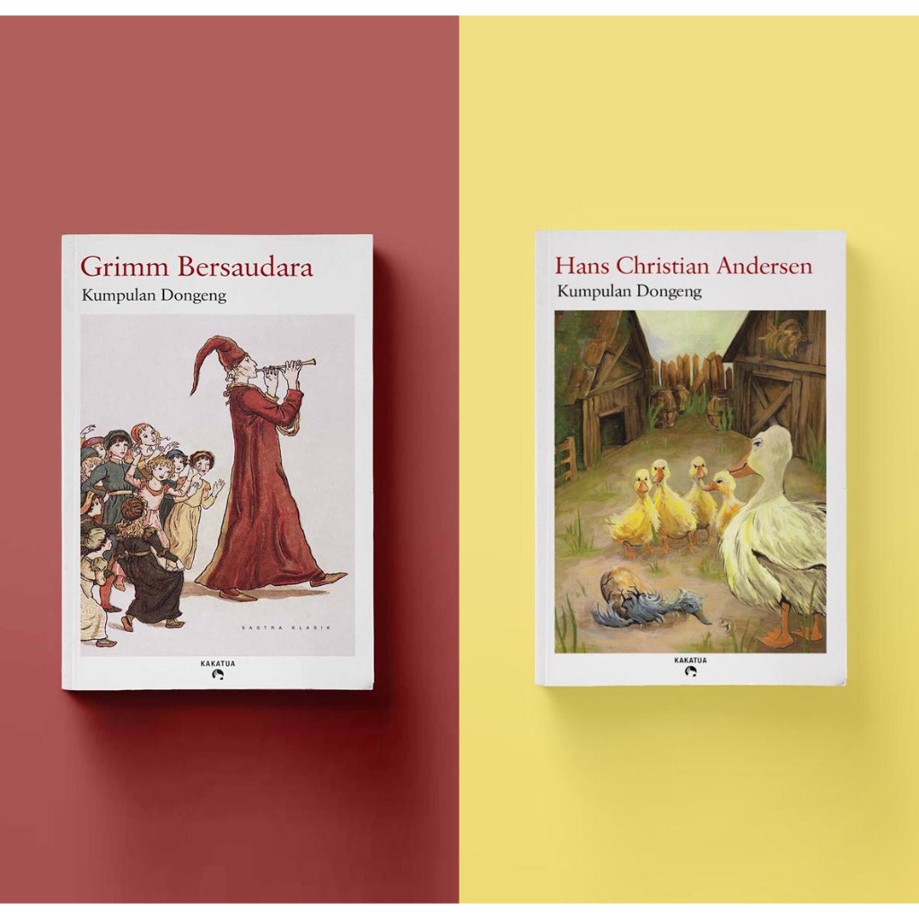 Paket Kumpulan Dongeng -  Grimm Bersaudara & Hans Christian Andersen