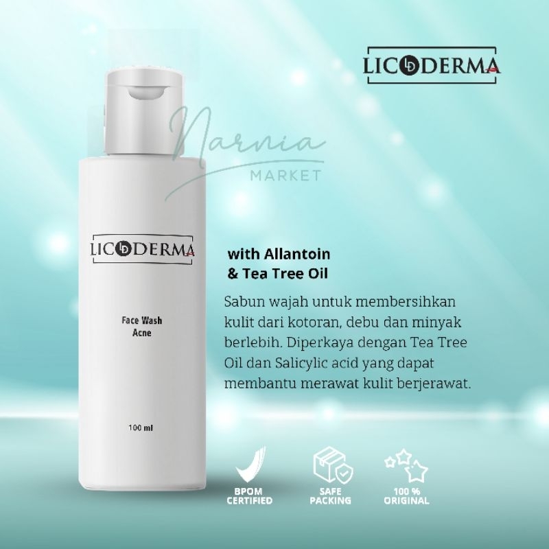 LICODERMA Facial Wash Acne