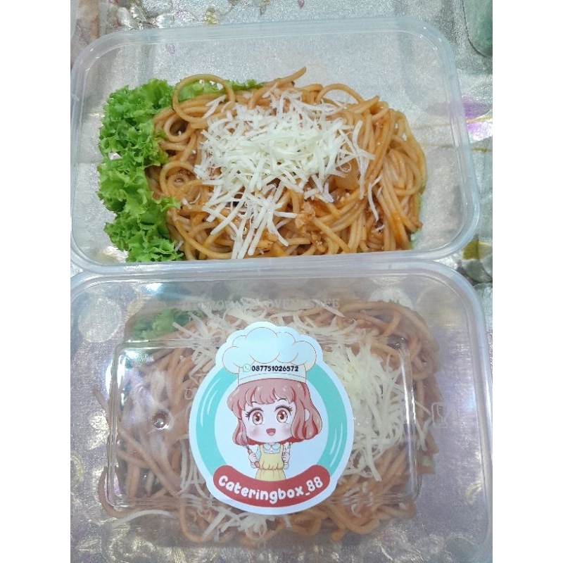 

Spaghetti Bolognaise Cheese dan Bentobox (Bisa request)