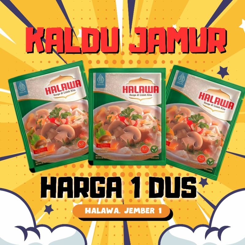 

HALAWA KALDU JAMUR (1 Dus)