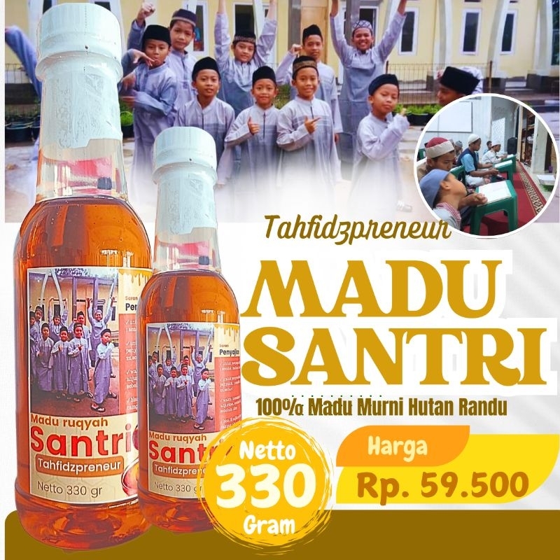 

MADU SANTRI (HARGA per 1 gram, klik 330x ya)