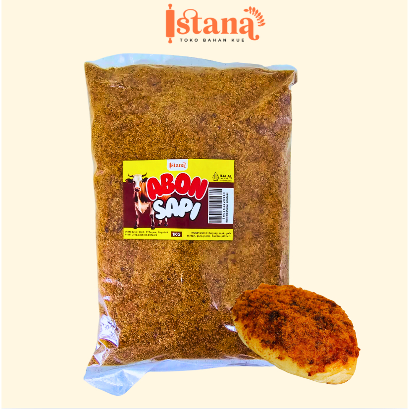 

ABON SAPI ISTANA 1KG - ABON UNTUK ROTI ABON - BALIKPAPAN