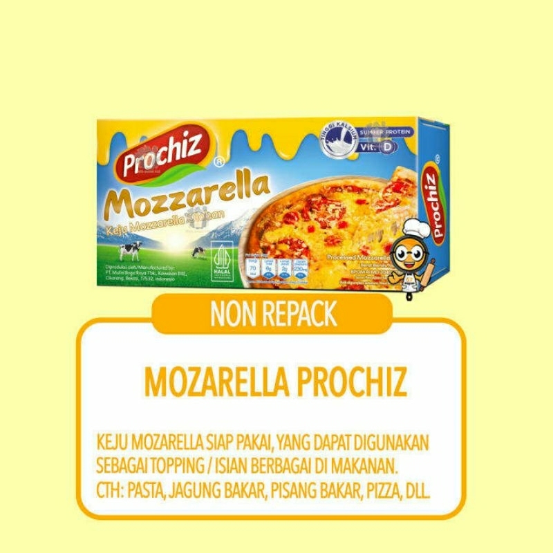 

PROCHIZ KEJU MOZZARELLA 160 gram