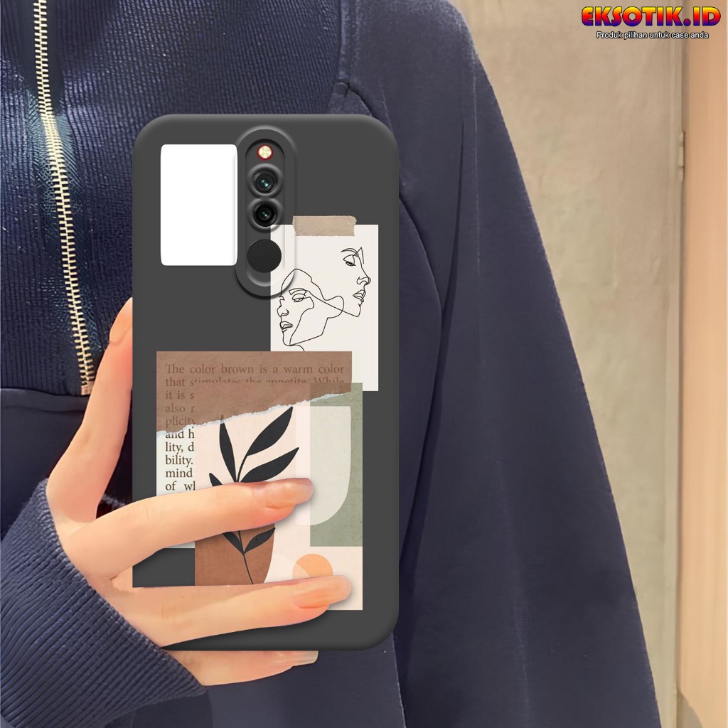 Case Xiaomi Redmi 8 - Casing Xiaomi Redmi 8  - Fashion Case - Silikon Xiaomi Redmi 8  - Motif Keren 