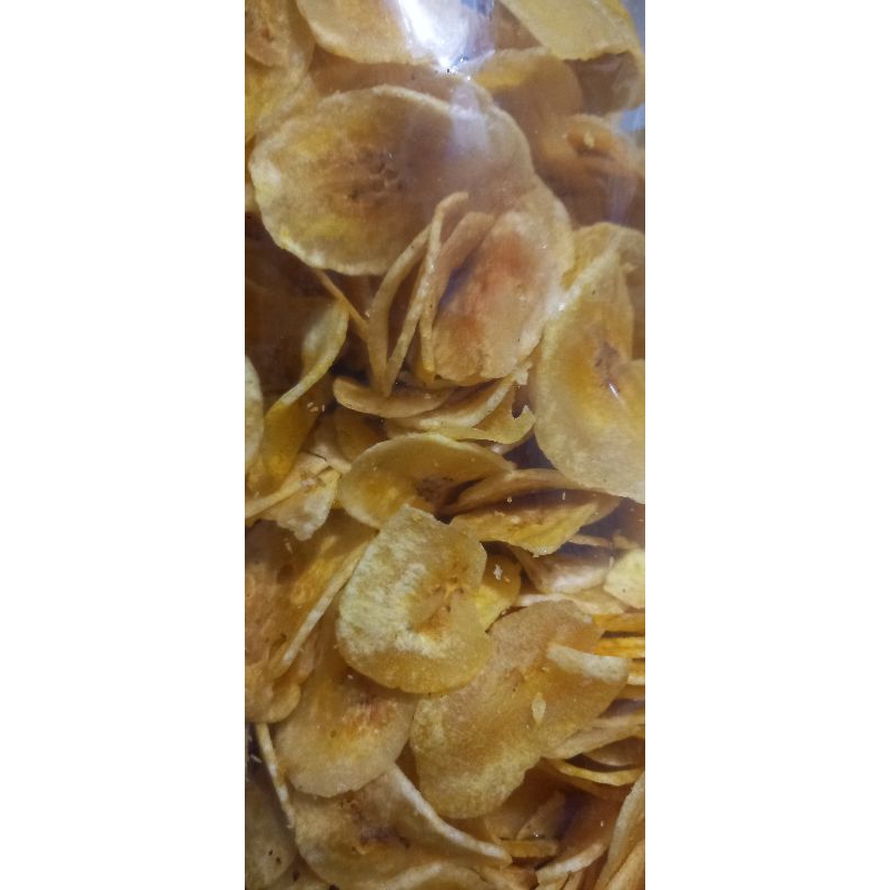 

kripik pisang kepok gurih renyah