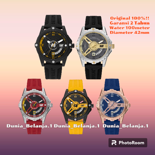 Original 100% Jam Tangan Pria CATERPILLAR CAT AM.141.21.223 AM.141.24.124 AM.161.21.122 AM.161.27.12