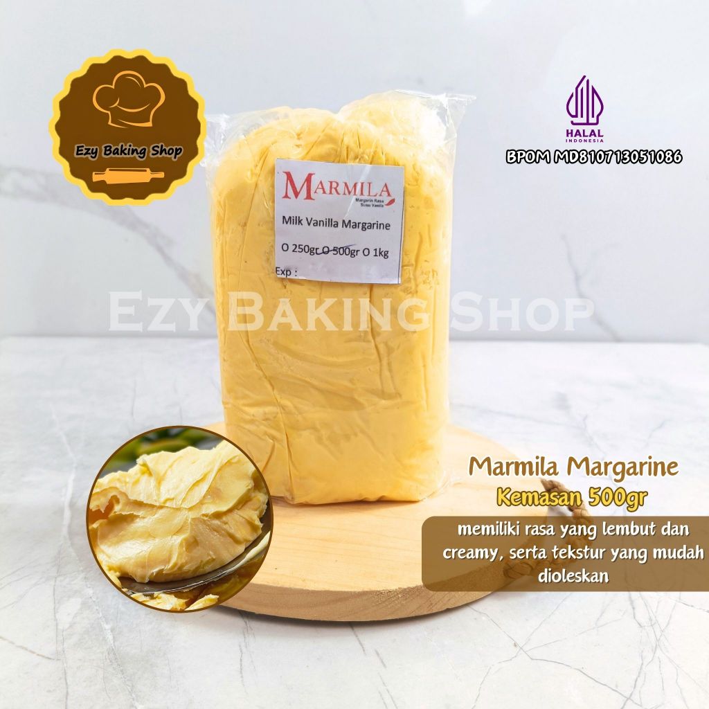 

Marmila Margarine 500gr [REPACK] Mentega rasa susu vanilla