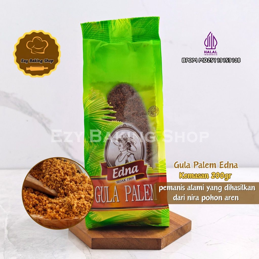 

Gula Palem Edna 200gr - Palm Sugar / Gula Aren Semut