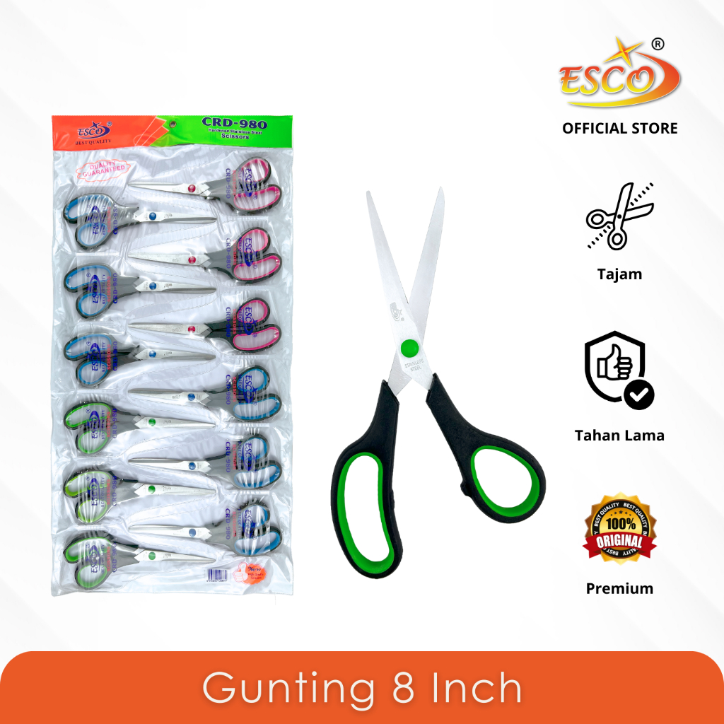 

ESCO Gunting / Scissors 8 Inch CRD-980