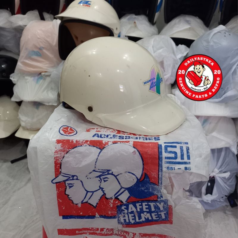 HELM FEDERAL HELMET ACCESSORIES MOTOR HONDA ASTREA STAR PRIMA GRAND LEGENDA JADUL ANTIK LAWAS ORIGIN