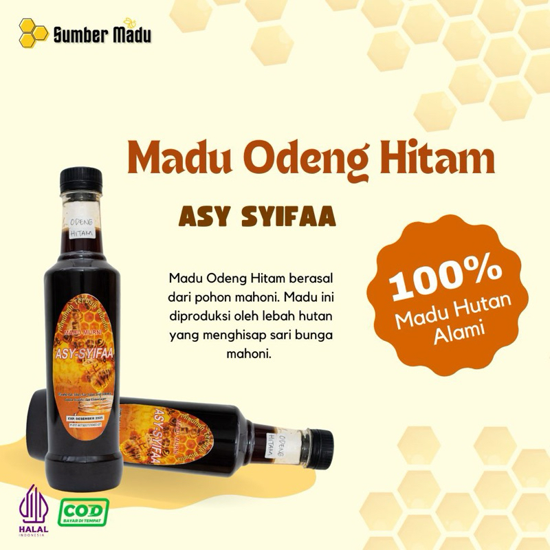 

Sumber Madu Madu Odeng Hitam 500ml As-syifaa