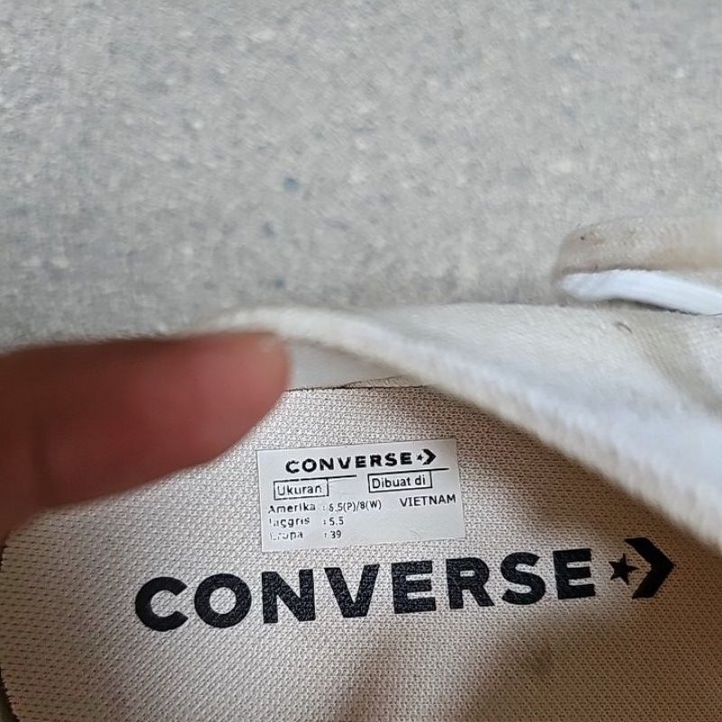 PRELOVED Converse RUN STAR HIKE wide