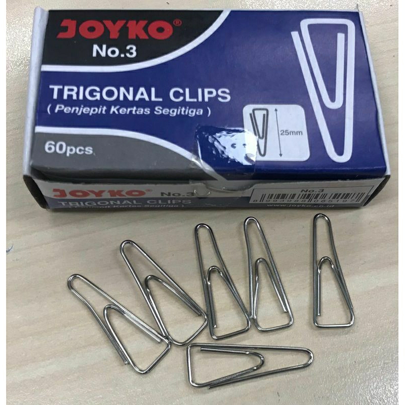 

Trigonal clips No.3 isi 60pcs