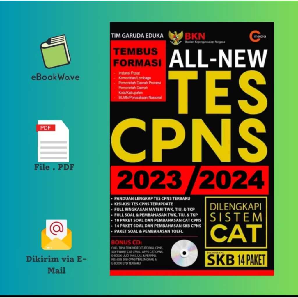 

Tes CPNS 2023-2024 Book BEST SELLER (Bahasa Indonesia)