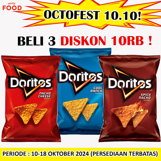 

*PROMO HARBOLNAS 10.10* ~ FRITOLAY CHIPS ~ DORITOS