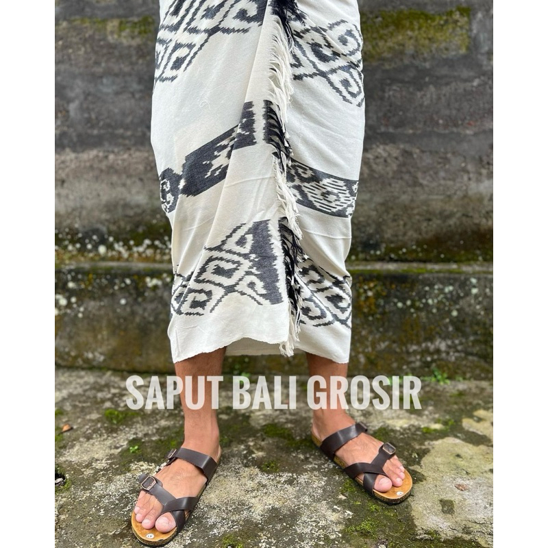 SAPUT BALI GROSIR  saput bali pria terbaru - tenun blanket-udeng-endek-kuning - saput anak laki-laki
