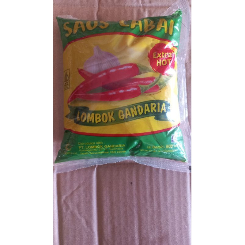 

Saus Cabe Gandaria extra hot