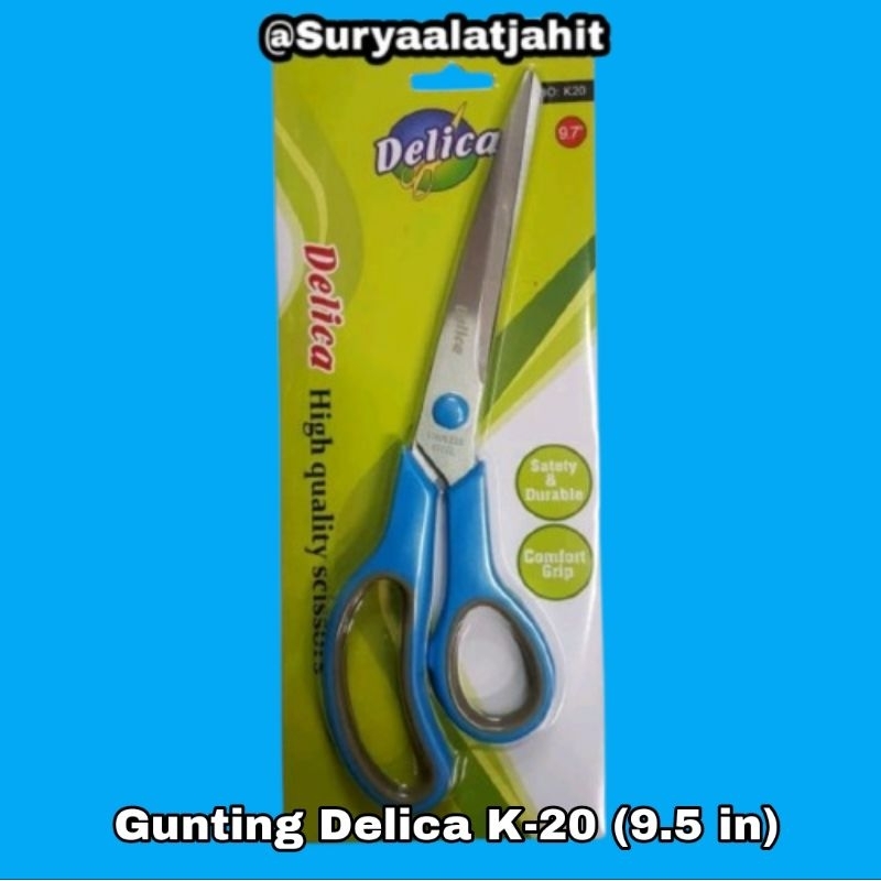 

Gunting Delica (K-20) 9.5in/24cm =rp.19.500/1pcs