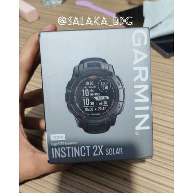 Garmin Instinct 2x Solar Tactical Black second