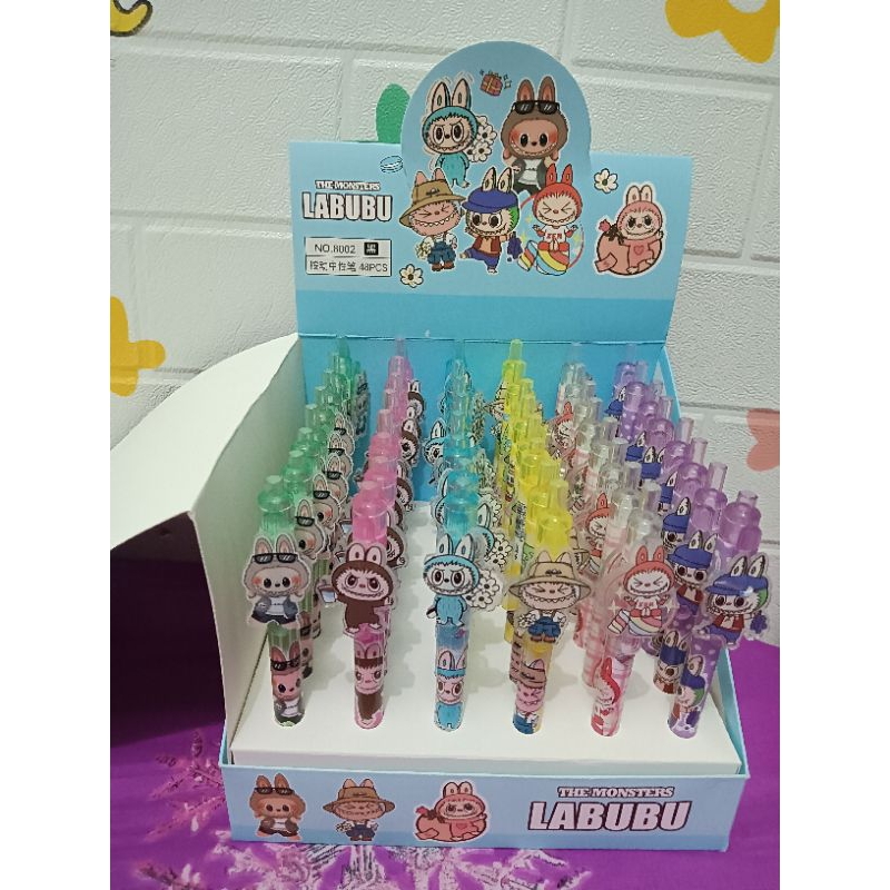 

seri isi 6 pcs pulpen LABUBU /PULPEN VIRAL