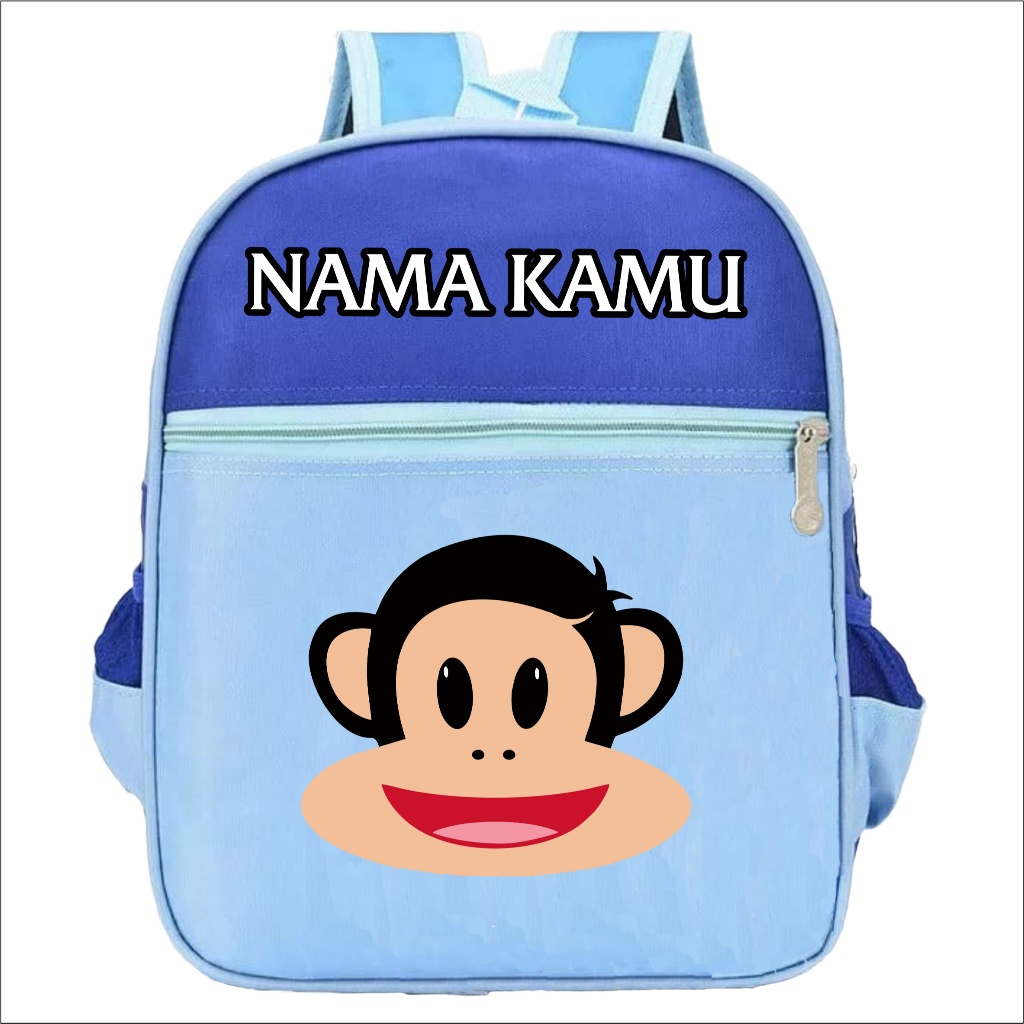 TAS RANSEL ANAK SEKOLAH TK/PAUD-TAS BACKPACK ANAK-ANAK Motif Paul Frank