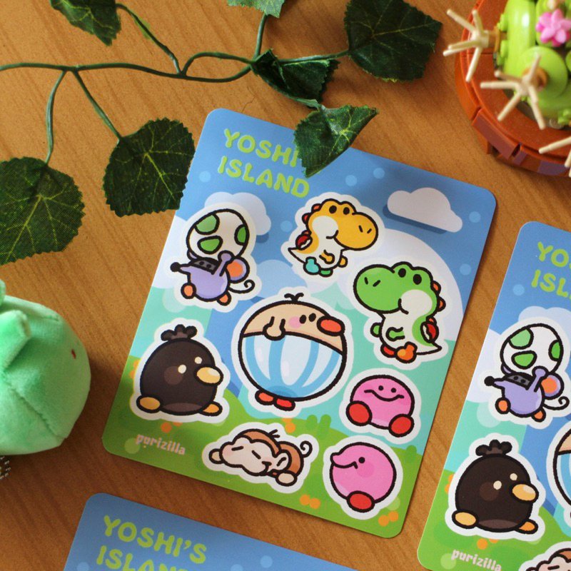 

Yoshi's Island Sticker Sheet