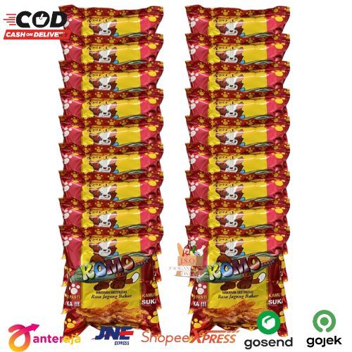 

[ JSO ] Komo Snack Chiki Komo Ciki Rasa Jagung Bakar Renceng isi 10 x 6gr Snack Jadoel Cemilan Anak Murah Halal Bukan Chitato Chiki